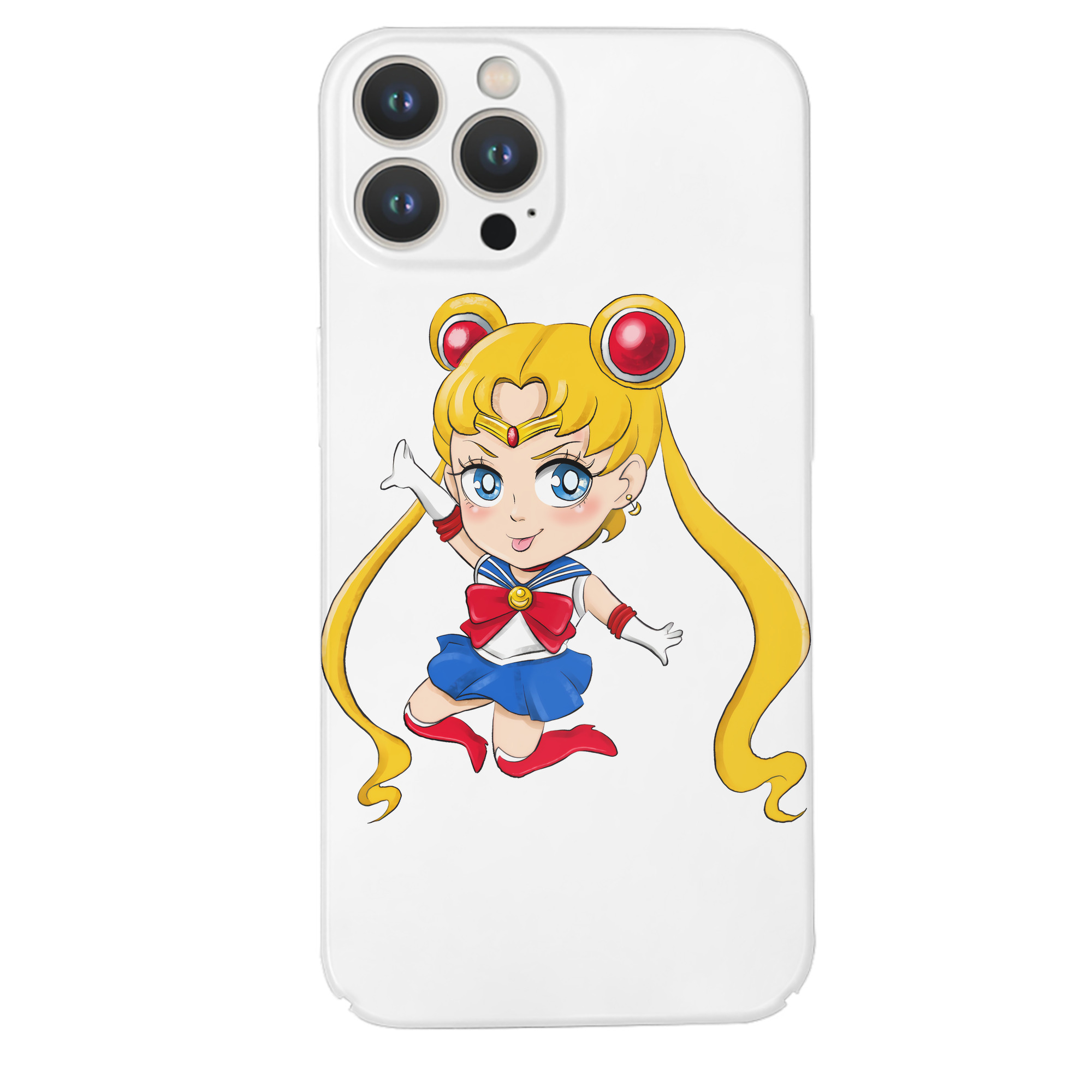 （画像用） 美少女戦士セーラームーン 月野 うさぎ つきの うさぎ Sailor Moon Tsukino Usagi 【iPhone 14シリーズ対応】ハードケース